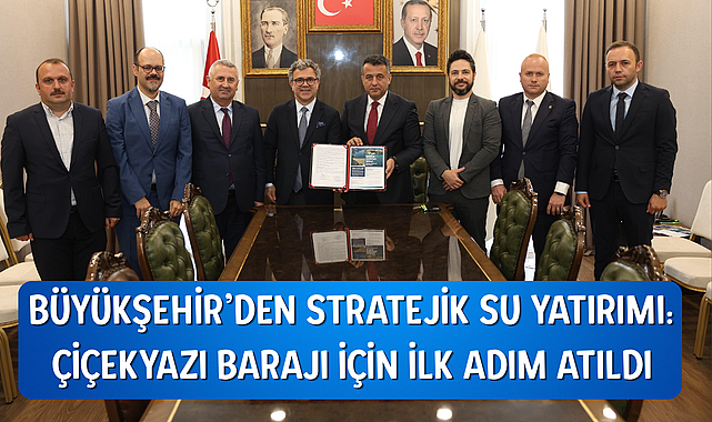 Büyükşehir'den stratejik su yatırımı