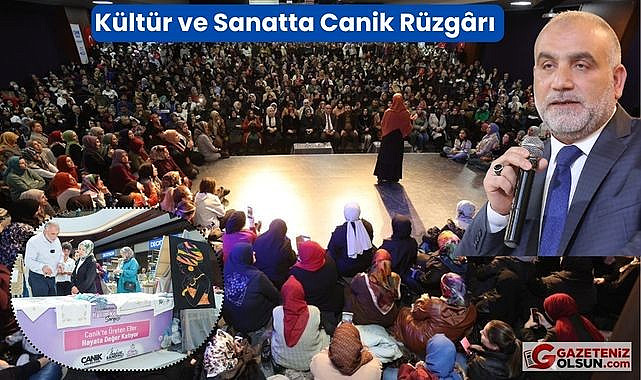 Canik Belediyesi Kültür ve Sanat Etkinlikleri hız kesmiyor