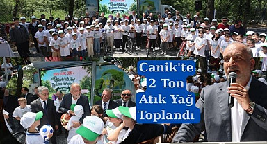 Canik Belediyesi'nden Bitkisel Atık Yağ Toplama Yarışması'na büyük ilgi