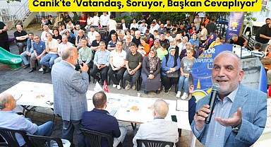 Canik'te Vatandaş Sordu, Başkan Sandıkçı Cevapladı