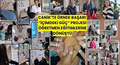 İçimdeki Güç adlı eTwinning projesi ile Canik'te örnek başarı