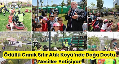 Ödüllü Canik Sıfır Atık Köyü'nde Doğa Dostu Nesiller Yetişiyor