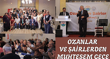 Ozanlar ve Şairlerden Muhteşem Gece