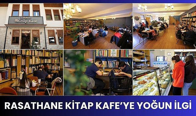 Samsun Büyükşehir Belediyesi Rasathane Kitap Kafe'ye yoğun ilgi