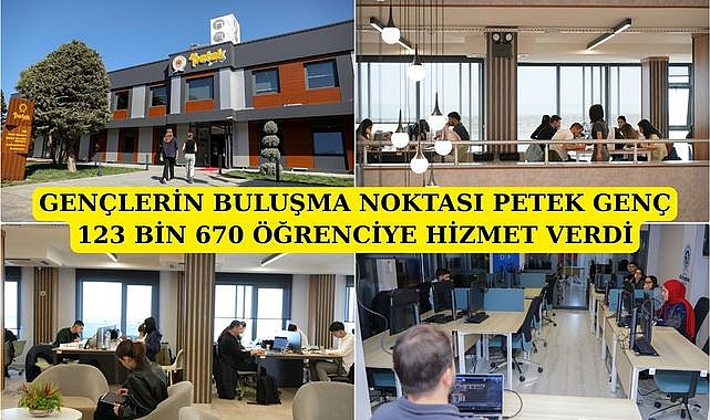 Samsun'da gençlerin buluşma noktası Petek 123 bin 670 öğrenciye hizmet verdi