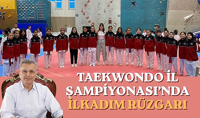 Taekwondo İl Şampiyonası’nda İlkadım Rüzgarı