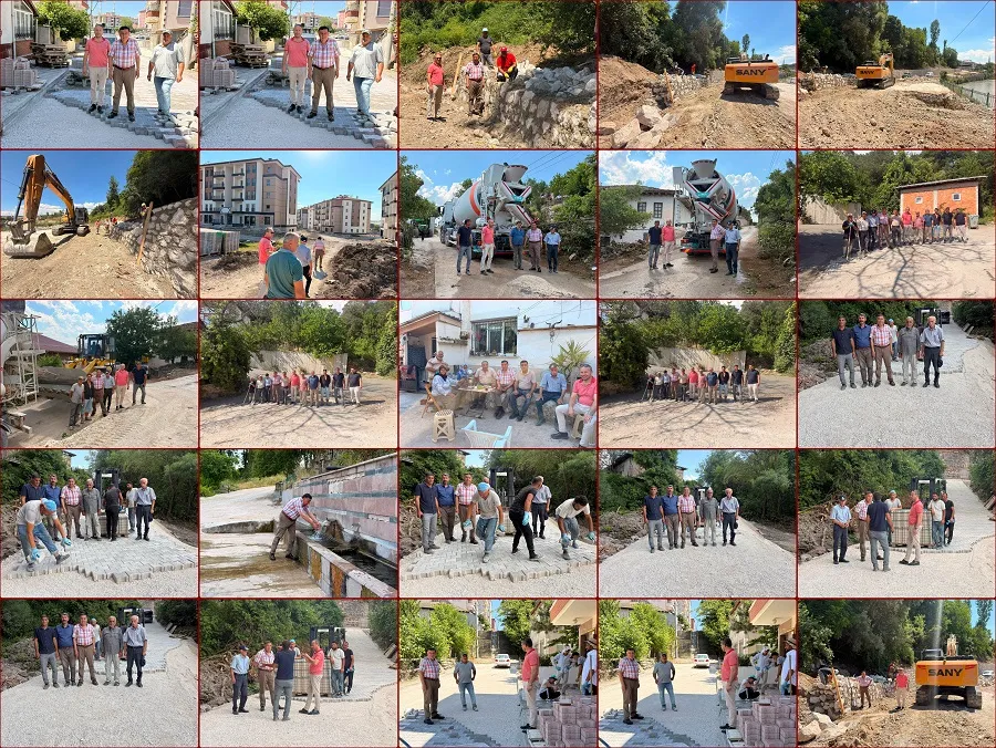 Havza Belediyesi'nden TOKİ'den Tersakan Islahına, kırsal yollardan mahallelere yoğun mesai