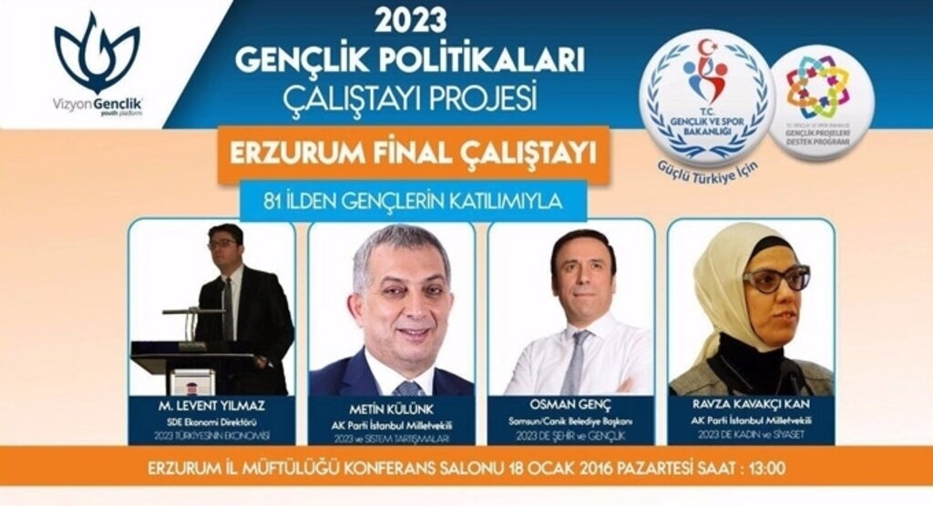 Başkan Genç, Erzurum'da 2023'ü anlatacak