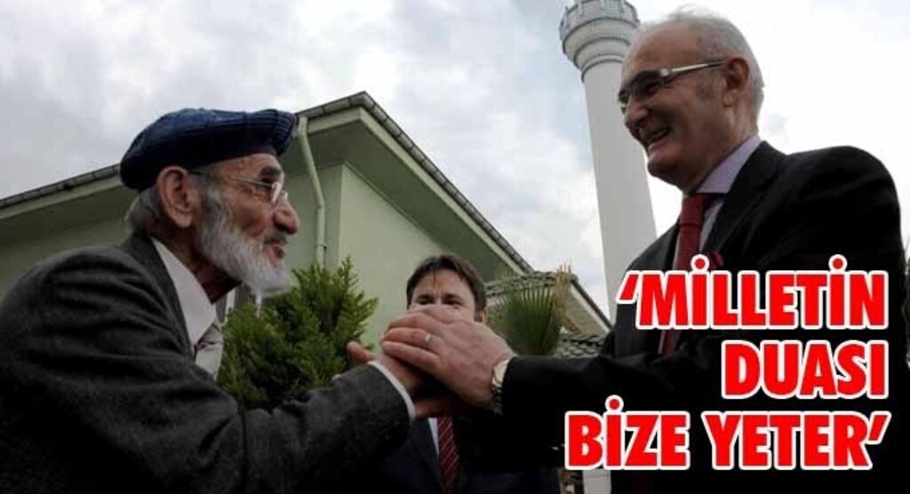 Başkan Yılmaz: Milletin duası bize yeter