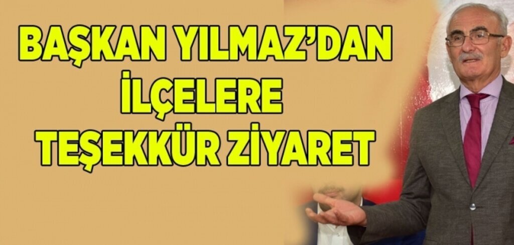 Başkan Yılmaz: Ortaya bir başarı öyküsü koydunuz
