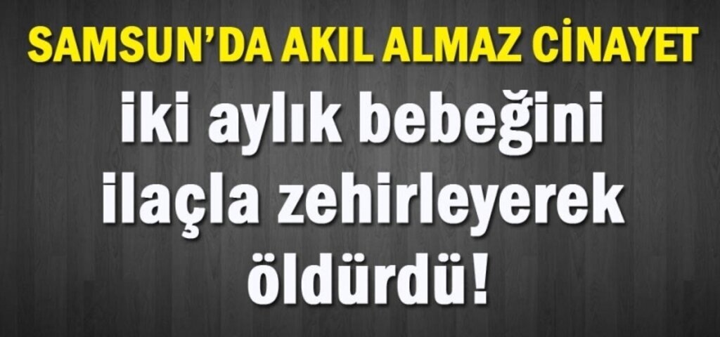 Bebeğini öldüren anne intihara teşebbüs etti