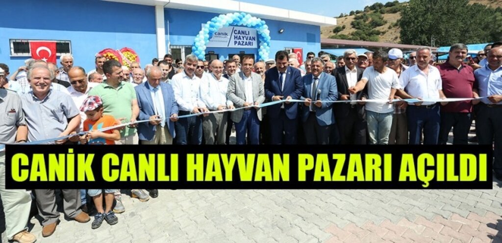 Canik Canlı Hayvan Pazarı Açıldı