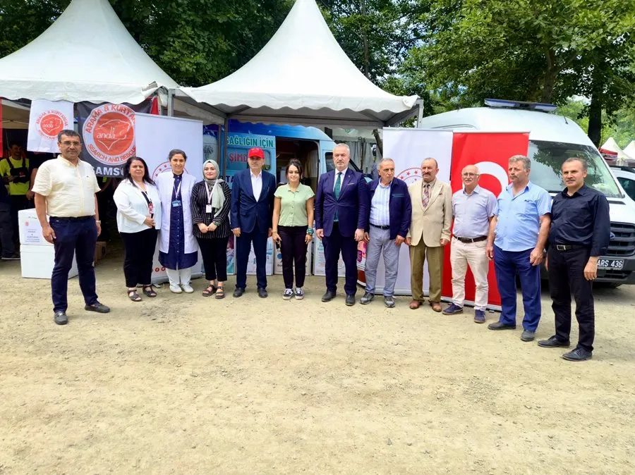 19 Mayıs Toplum Sağlığı Merkezi'nden Nebiyan Festivali’nde sağlıklı yaşam farkındalığı 19 Mayıs Toplum Sağlığı Merkezi'nden Nebiyan Festivali’nde sağlıklı yaşam farkındalığı