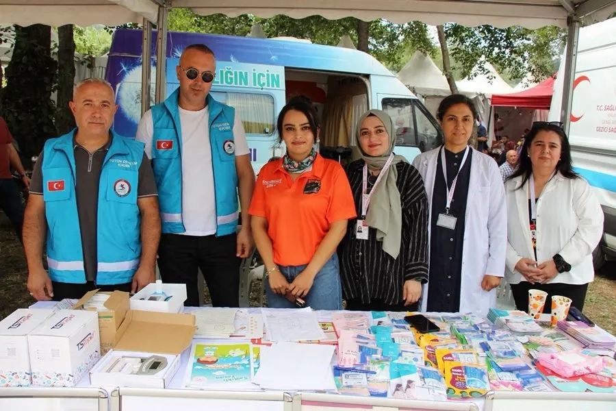 19 Mayıs Toplum Sağlığı Merkezi'nden Nebiyan Festivali’nde sağlıklı yaşam farkındalığı 19 Mayıs Toplum Sağlığı Merkezi'nden Nebiyan Festivali’nde sağlıklı yaşam farkındalığı