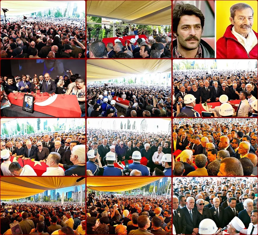 USTA OYUNCU KADİR İNANIR SON YOLCULUĞUNA UĞURLANDI