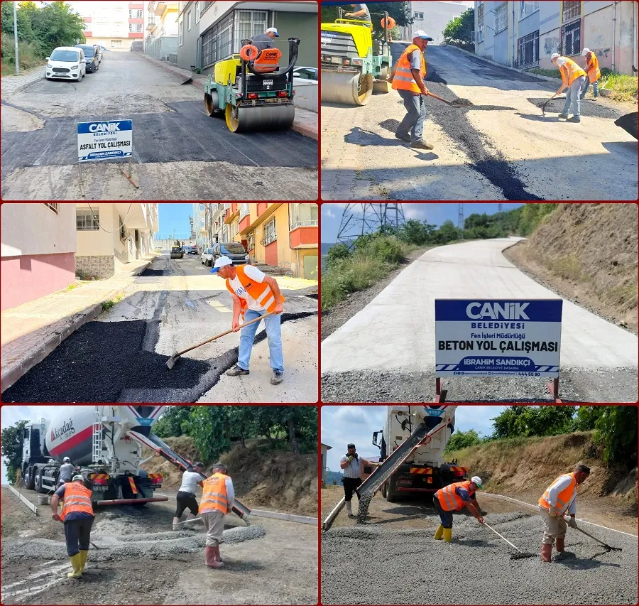 Canik Belediyesi'nden Ulaşım Seferberliği: Canik İçin Aşkla Çalışıyoruz Canik Belediyesi'nden Ulaşım Seferberliği: Canik İçin Aşkla Çalışıyoruz