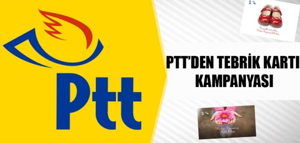 Ptt'den Tebrik Kartı Kampanyası