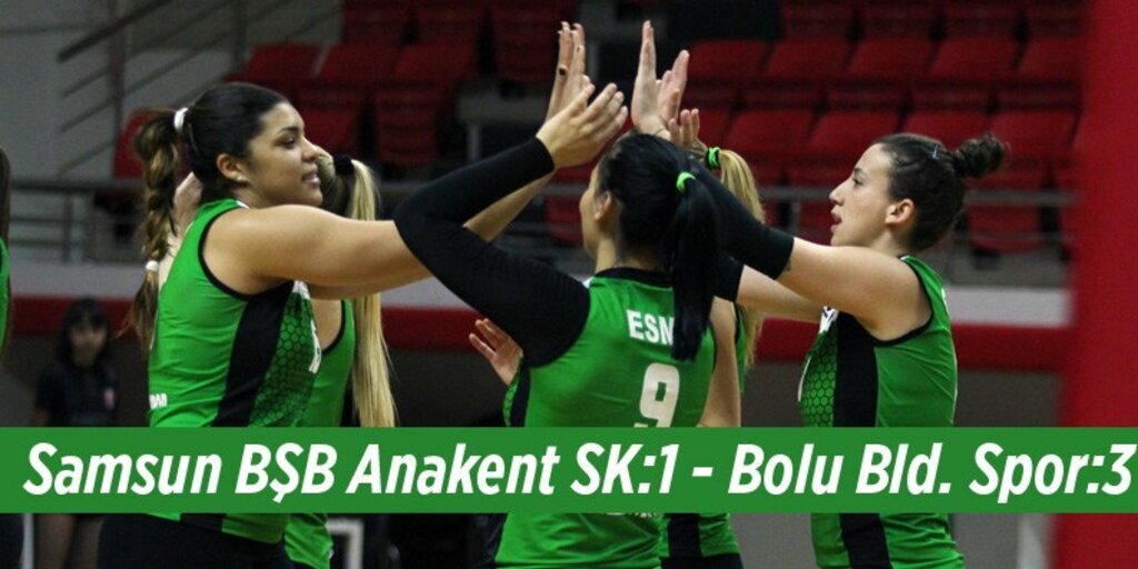 Samsun BŞB Anakent SK:1 - Bolu Bld. Spor:3