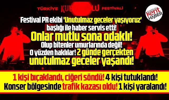K&uuml;lt&uuml;r Yolu Festivali manşeti g&uuml;zel olmuş Haydar abi!!!