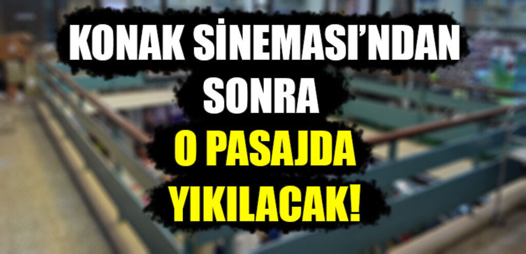 Samsun'daki o pasaj yıkılacak!