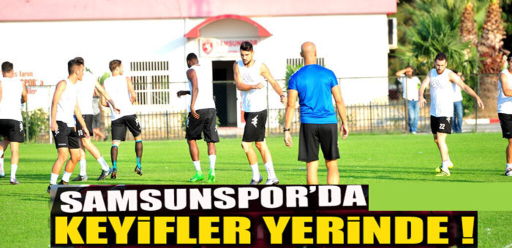 Samsunspor Adana Demirspor Hazırlıklarına Başladı