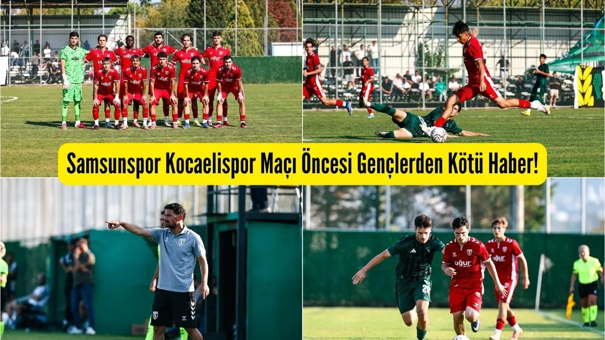 Kocaelispor Samsunspor maçı ne zaman, saat kaçta? Samsunspor Muhtemel 11'ler ve kamp kadrosu Kocaelispor Samsunspor maçı ne zaman, saat kaçta? Samsunspor Muhtemel 11'ler ve kamp kadrosu