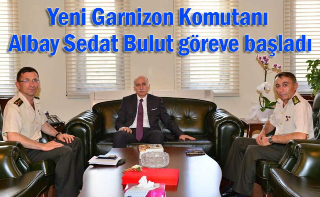 Samsun'un yeni Garnizon Komutanı Albay Sedat Bulut görevine başladı