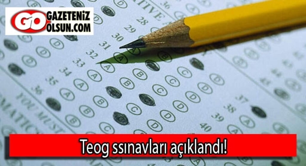 Teog sınavı açıklandı mı? Teog sınavı sonuçları