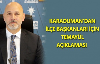 AK Parti'de yeni ilçe başkanları belirlenene kadar mevcut yönetim devam edecek