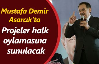 Mustafa Demir: Yatırım için arsa üreteceğiz
