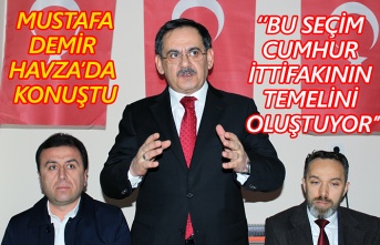 Mustafa Demir: Bizler devletimizin ve milletimizin bekasını her şeyin üstünde tutuyoruz