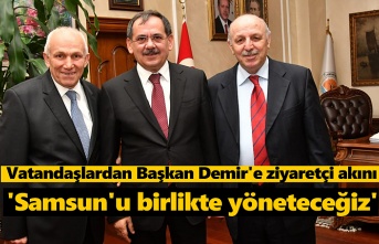 Başkan Mustafa Demir: Samsun'u birlikte yöneteceğiz