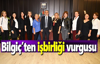 TOBB Samsun Kadın Girişimciler İcra Kurulu, Rektör Bilgiç’i ziyaret etti