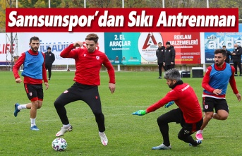 Samsunspor Tuzlaspor Maçına Hazırlanıyor