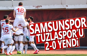 Samsunspor Deplasmanda Tuzlaspor'u 2-0 Yendi