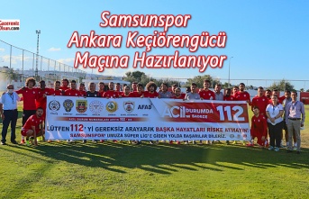 Samsunspor, Ankara Keçiörengücü Maçına Sıkı Hazırlanıyor