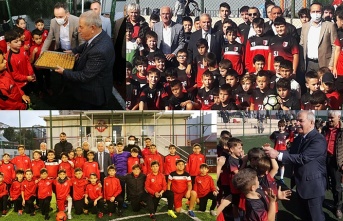 Başkan Demirtaş amatör spor kulüplerini ziyaret ediyor
