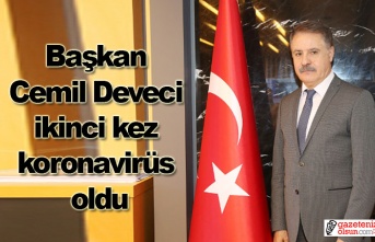 Başkan Cemil Deveci ikinci kez koronavirüse yakalandı