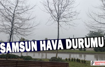 Samsun'da Kuvvetli Rüzgar Uyarısı