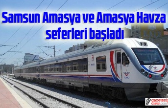 Samsun Amasya tren sefer saatleri, Amasya Samsun Havza tren sefer saatleri