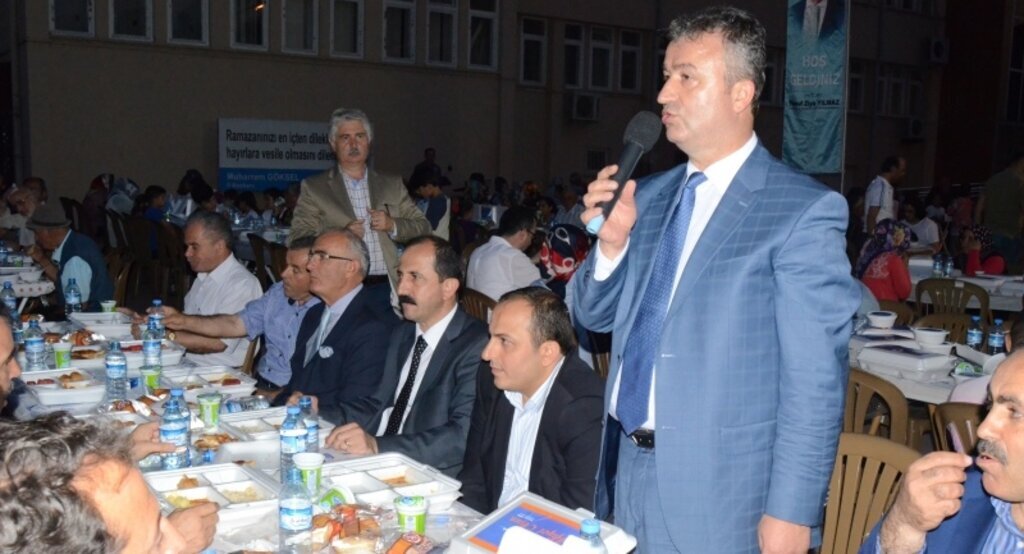 19 Mayıs ilçesinde 3. geleneksel toplu iftar yemeği