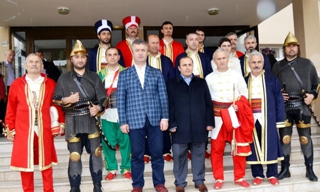 19 Mayıs İlçesinde Mehteran Gösterisi Yapıldı