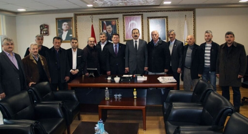 19 Mayıs Ziraat Odası'ndan Başkan Göksel'e ziyaret