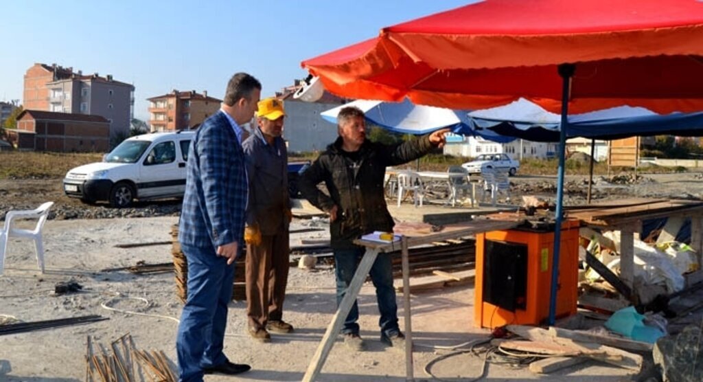 19 Mayıs’ta İmam Hatip Lisesi İnşaat Çalışmaları Hızla Devam Ediyor