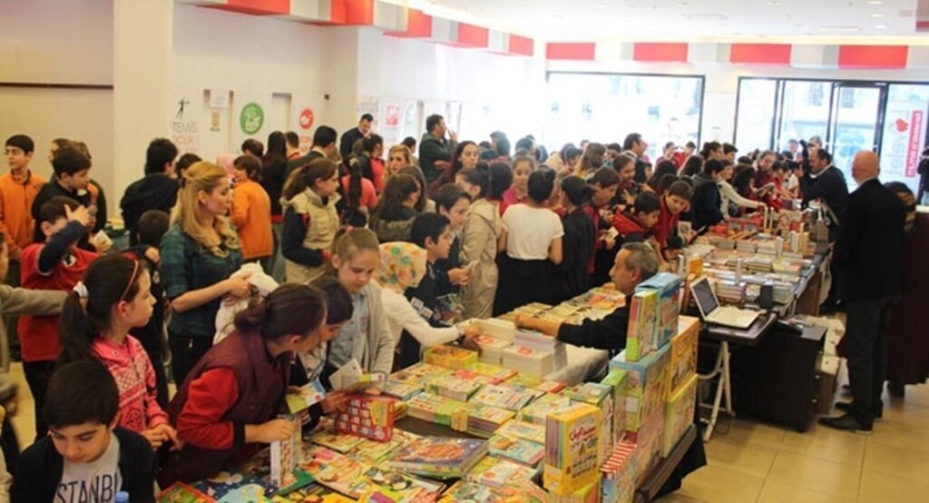 1.Canik çocuk kitap günleri 20 Kasım 2015 tarihinde açıldı