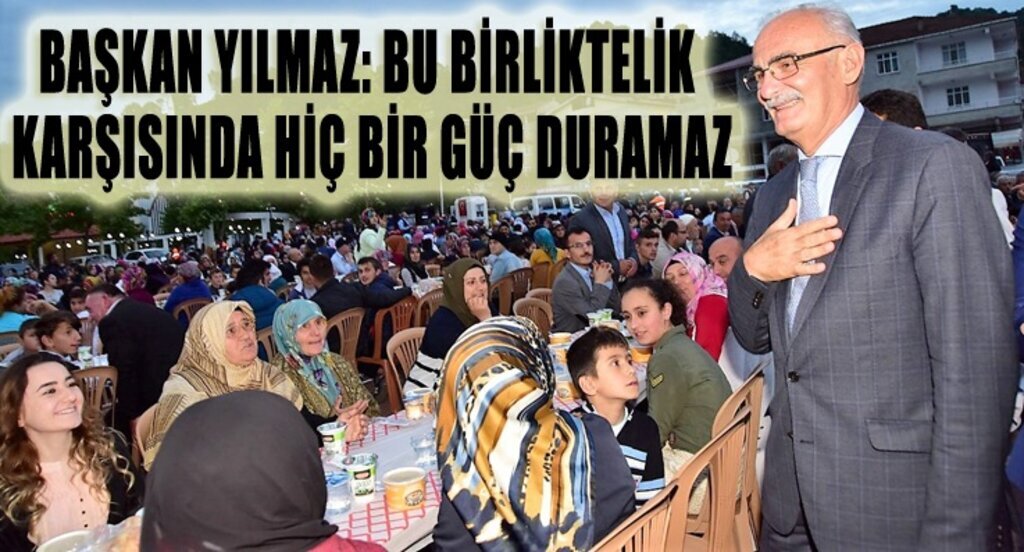 2 bin kişi Saklı Cennet'te iftar sofrasında buluştu