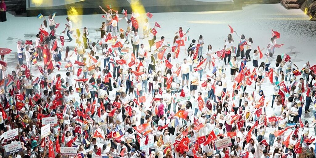 Uluslararası Türkçe Bayramı görkemli bir gösteri ile sona erdi