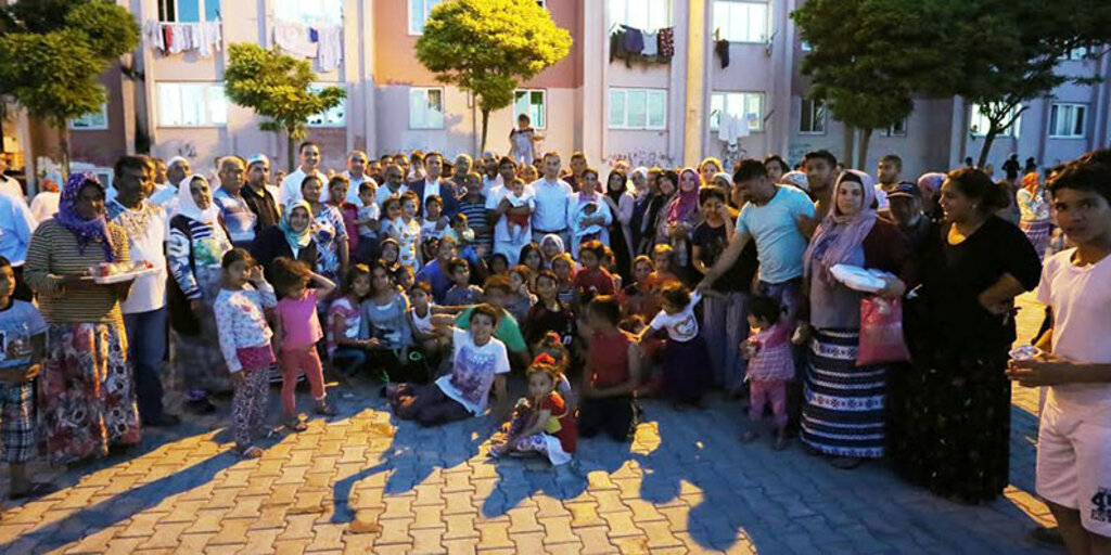 200 Evler’de gönüller bir oldu