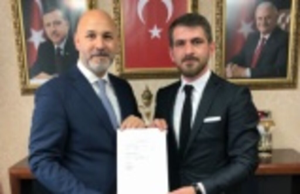 Caner Göktepe aday adaylığı başvurusunu yaptı