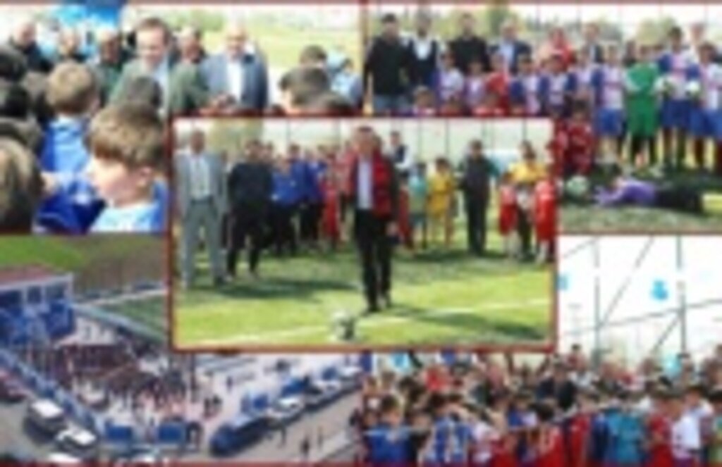 Canik'te Futbol Akademisi açıldı